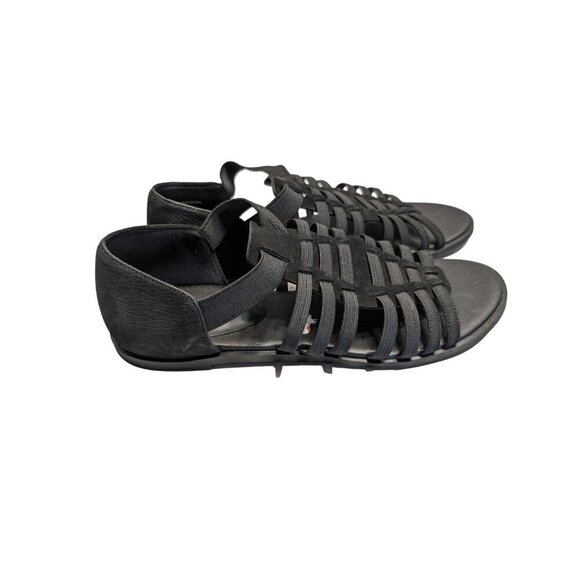 Eileen Fisher Women’s Black Rato Strappy Sandals 7 - Picture 2 of 9